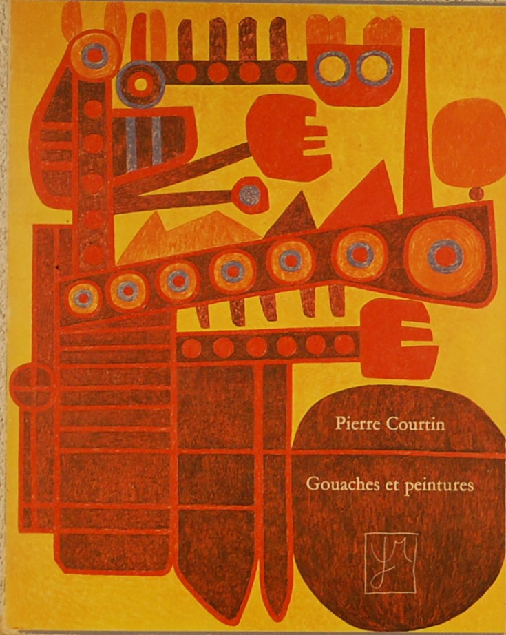 COURTIN, Pierre. - Gouaches et peintures.