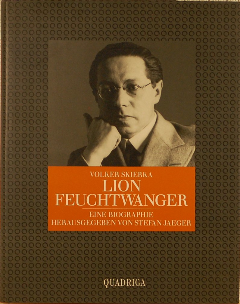 SKIERKA, V. - Lion Feuchtwanger.