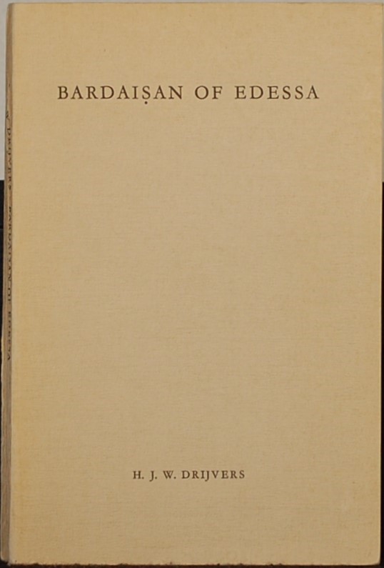 DRIJVERS, H.J.W. - Bardaisan of Edessa.